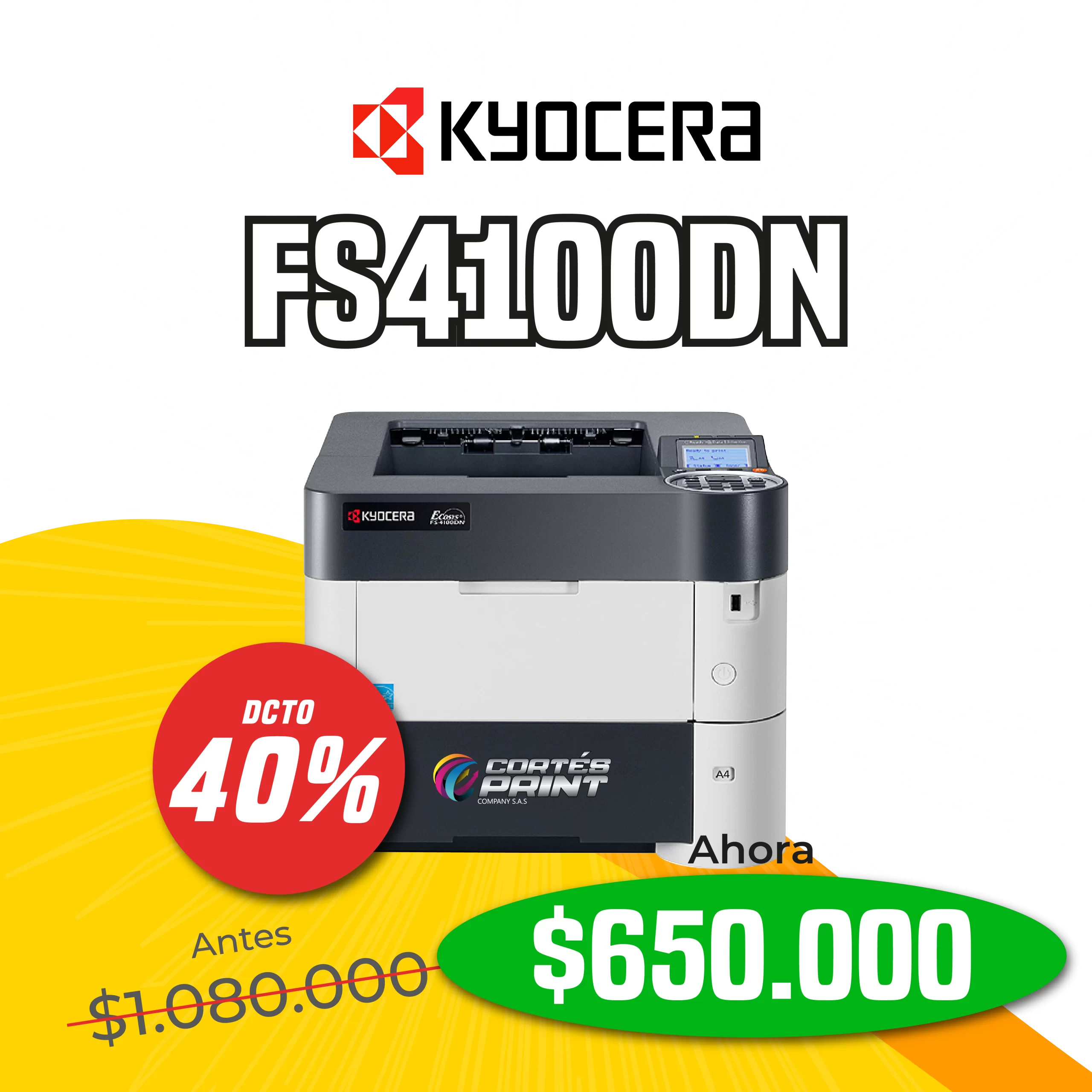 Kyocera Ecosys FS-4100DN